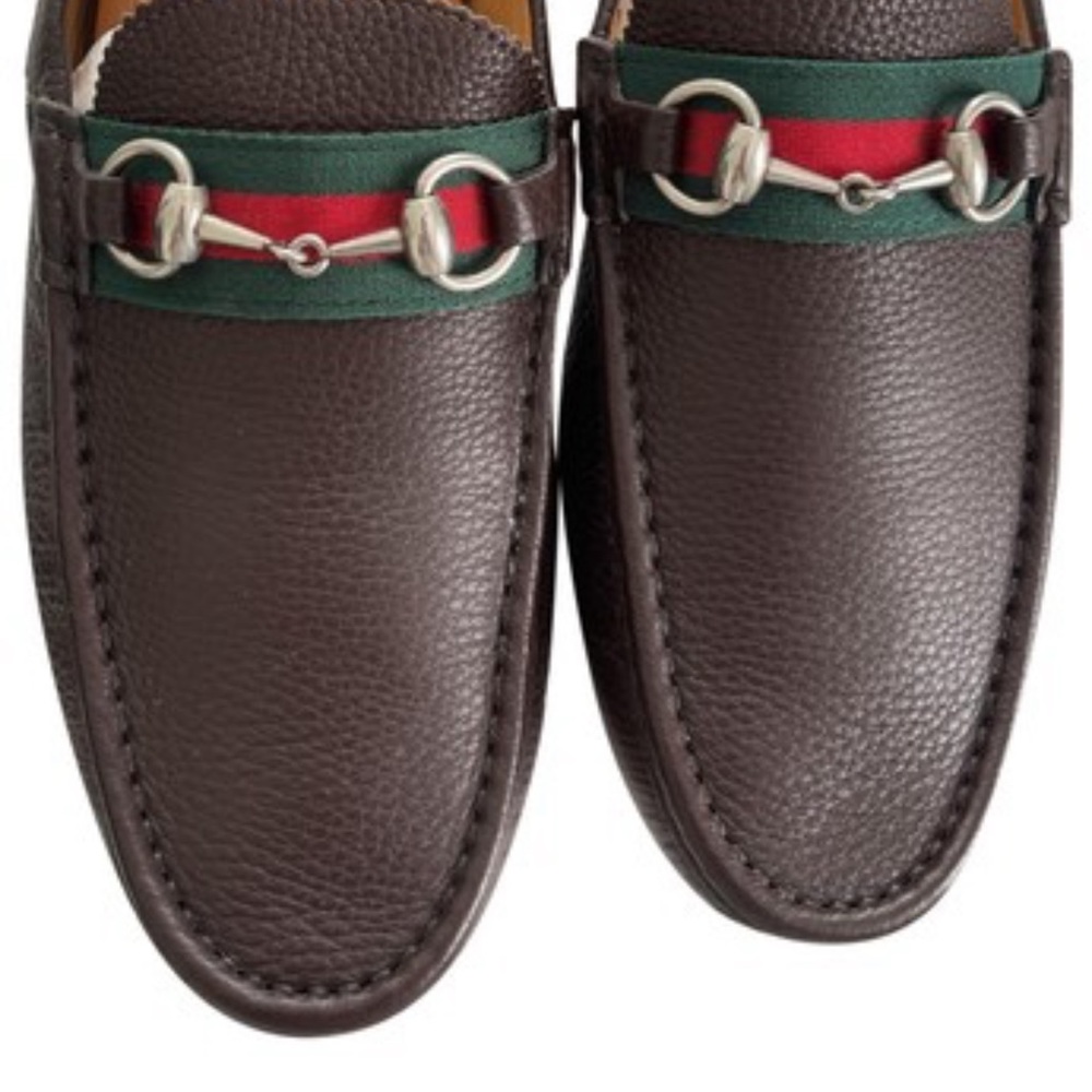 Brand New Men Gucci Size G9 US 10 Driver with web